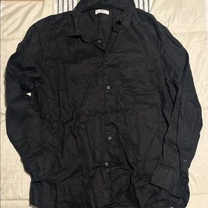 UniQlo linen dress shirt